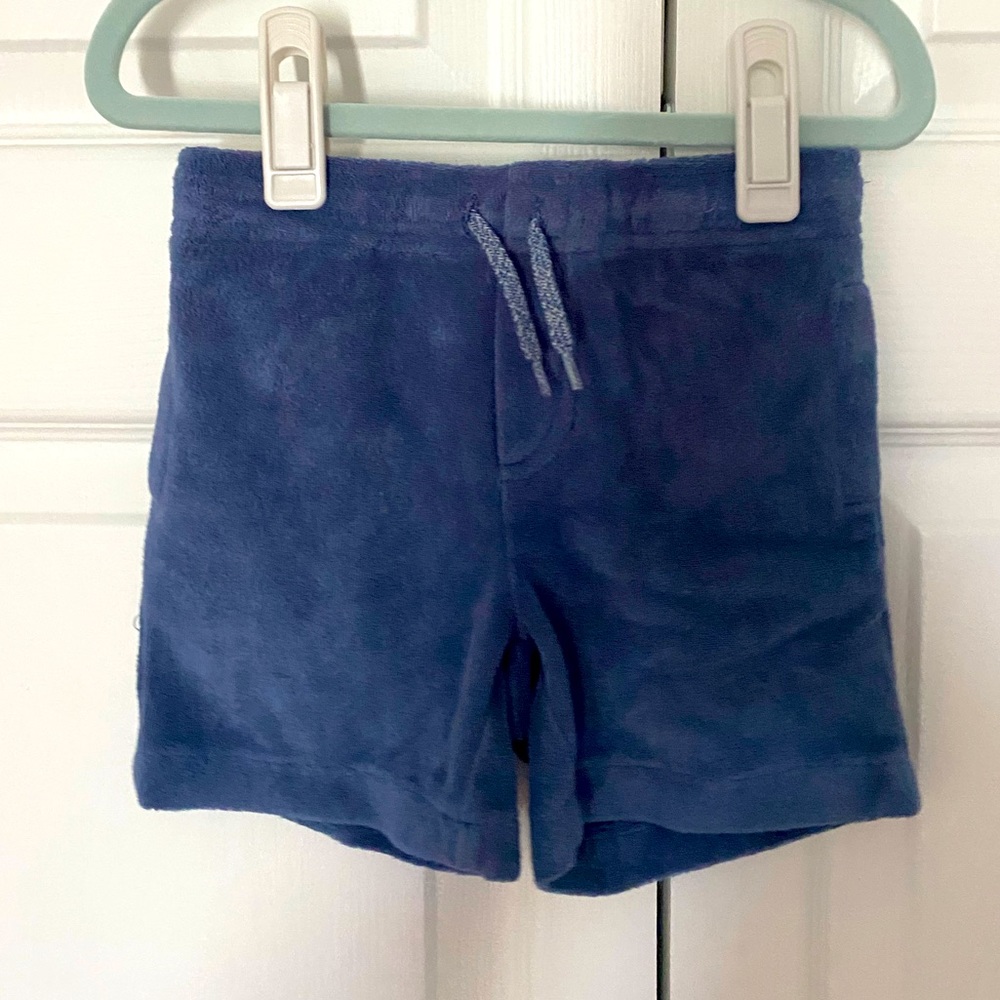 Janie and Jack blue Terry short size 2T